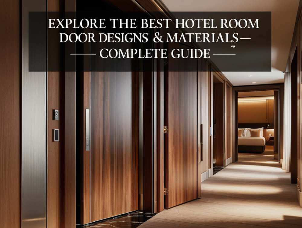 Explore the Best Hotel Room Door Designs and Materials