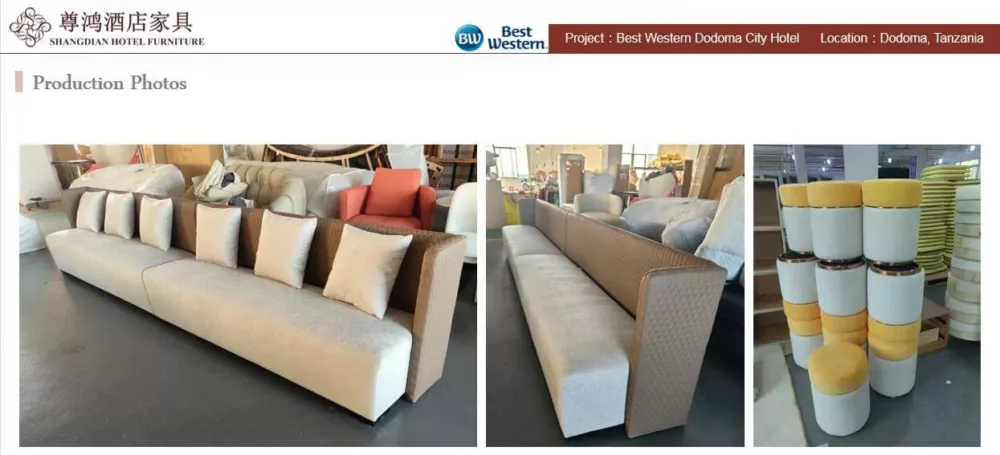 Best Western Dodoma City Hotel Furniture Project Case