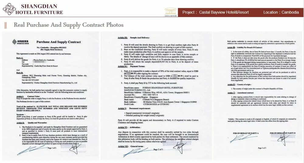 Castle-Bayview-Hotel-Resort-Furniture-Project